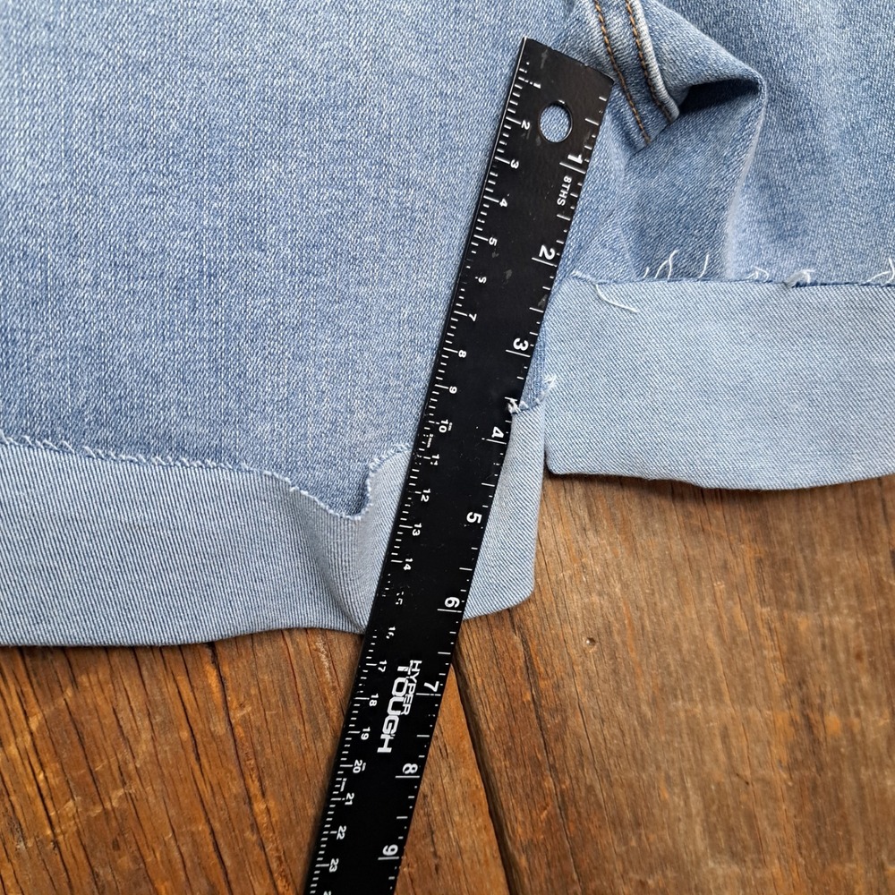 NWT Classic Americana Normcore Judy Blue High Waisted Cuffed Dad Jean Shorts 1XL - Picture 7 of 10